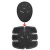 EMS Muscle Stimulator - Intelligent Wireless - Abdomen Patch - Controllers Included - Black