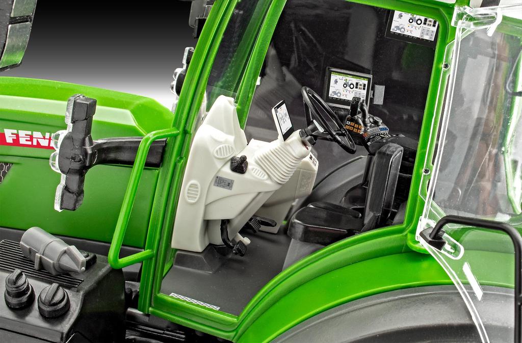 Deutsches Revell Fendt 728 Vario Traktor Plastikmodell 07827 1/20 (einfach-klick) (Auto)