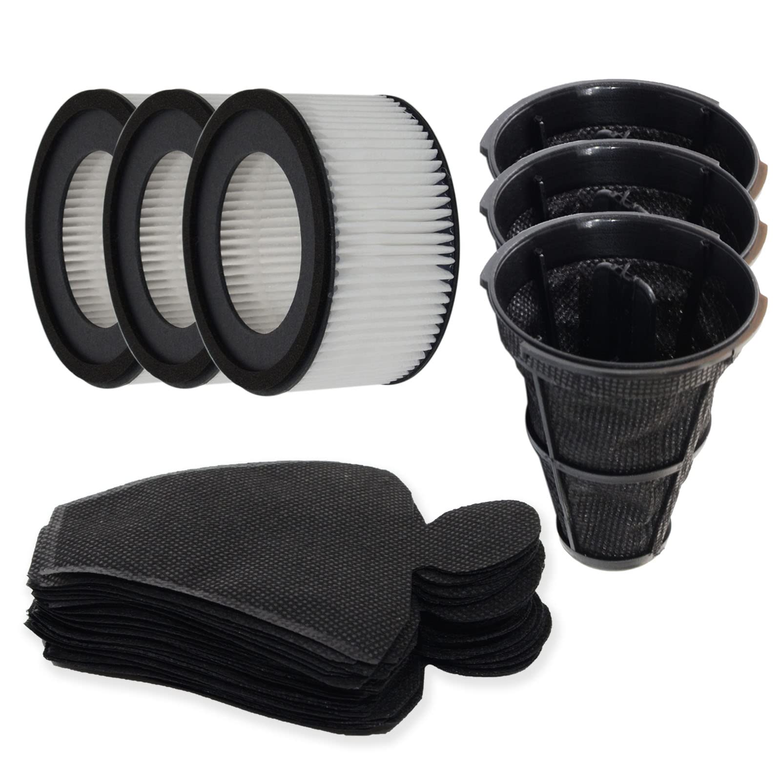 

PUREBURG Filter Dust collection filter Futon cleaner Futon vacuum cleaner Silver ion exhaust filter Vacuum cleaner dust collection filter Super
