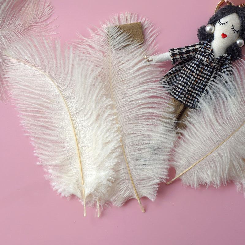 Colored Ostrich Hair 15-20Cm Wedding Ornament Wall Decoration Feather Wall Hand Bouquet Diy Dream Catcher Material