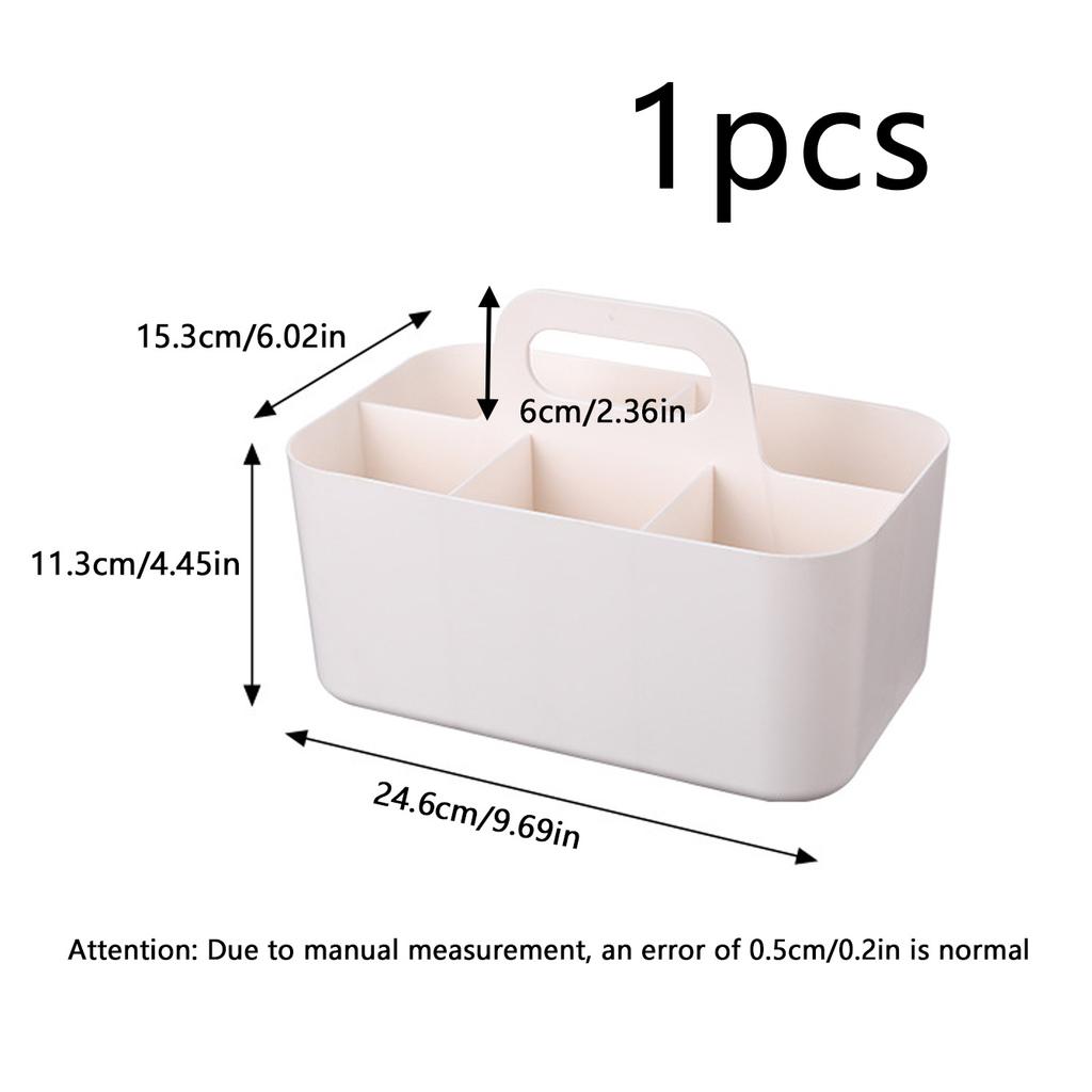 1Pcs Satchel Multi-Functional Desktop Storage Box, Makeup Brush Partition and Storage, Pencil/Watercolor Pen/Marker Pen Storage Box Pen Holder