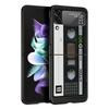 Vintage Tape Camera Gameboy Luxury Gift Phone Case For Samsung Galaxy Z Flip 4 Fold Hard PC Shell For Samsung Z Flip 3 5G Cover