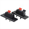 Push in Jack 2 Positions Connector Audio Speaker Terminals Speaker Terminals Spring Load Connector