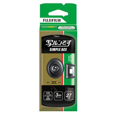 FUJIFILM QuickSnap Κάμερα Simple Ace 27 Λήψεις Τυπικός Τύπος - Κλασικό Σχέδιο Μίας Χρήσης Κάμερα