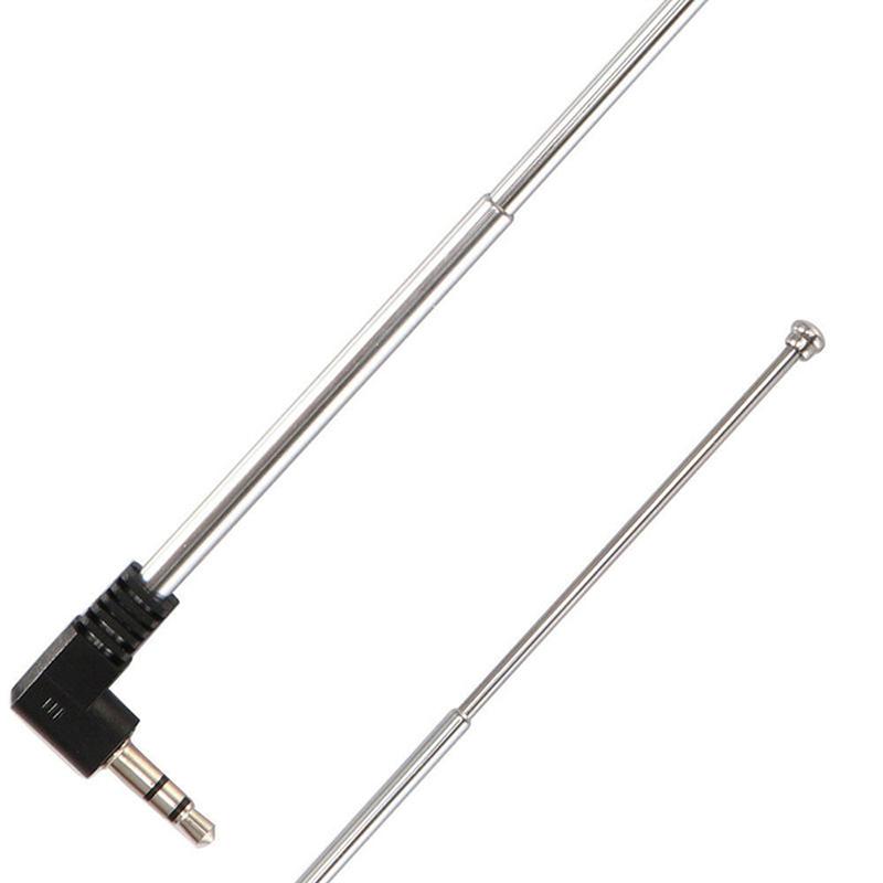 3.5Mm Universal Retractable Fm Mobile Phone Car Auto Radio Telescopic Antenna 433-760 Mhz Interior Parts Car Accessories