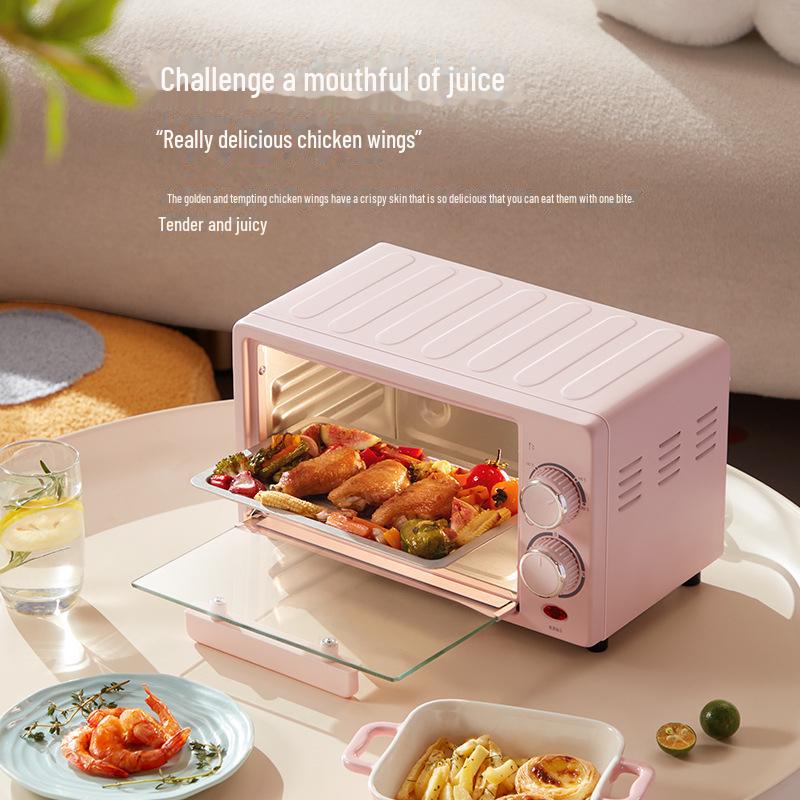 Xiaobeizhu 12L Multifunctional Electric Mini Oven - Automatic Baking, Cake & Steam Cooking