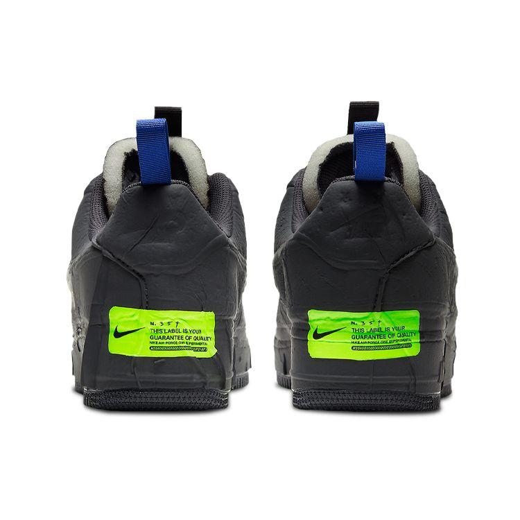 Nike Air Force 1 Low Experimental Black Unisex Sneakers Anthracite Chile-Red Hyper-Royal CV1754-001