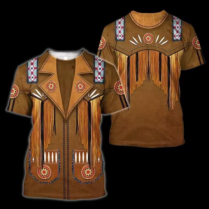 

Футболка с графическим принтом Western Cowboy для мужчин, футболка с 3D-принтом для косплея, футболки с коротким рукавом, свободные футболки, повседневные, индивидуальные, унисекс-топы XL