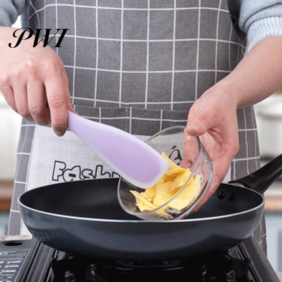 Heat-resistant Pastry Scraper Non-Slip Portable Wide Butter Spatula Application Kitchen Tool Silicone