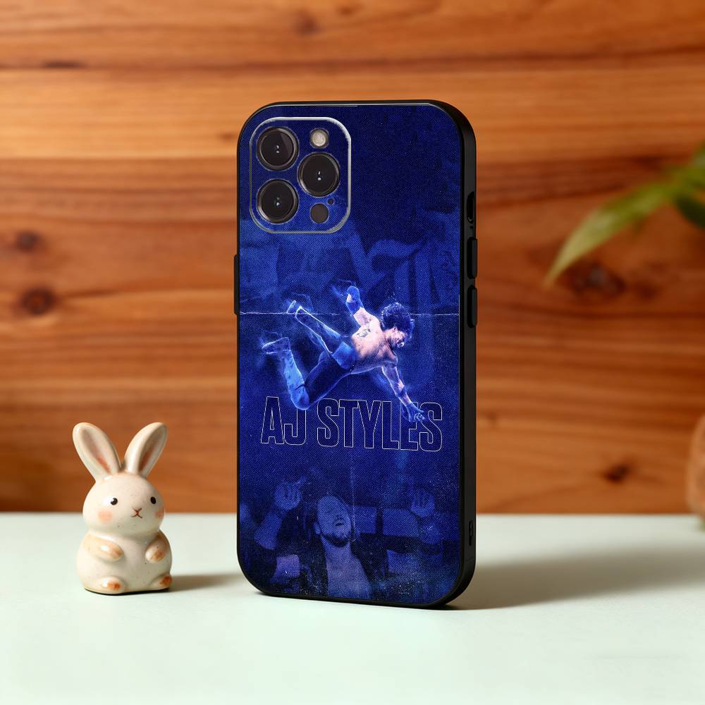 Charismatic A-AJ S-Styles Phone Case For iPhone17,16,15,14,13,12,Plus,Pro Max, 5G Others Soft Black Cover