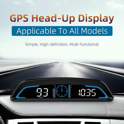 G3 GPS HUD Heads Up Display Car Speedometer Smart Digital Alarm Reminder Meter Car Electronics Accessories for All Cars