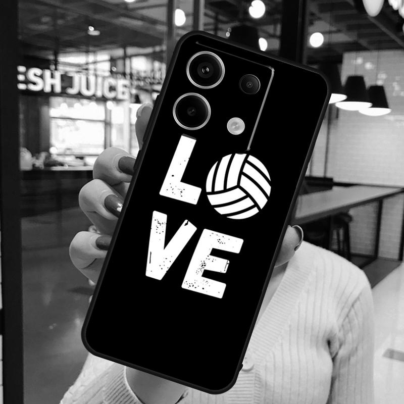 

Volleyball Case For Xiaomi Redmi Note 14 Pro 10 11 12 13 15 Pro Plus Redmi 15 10C 12C 13C 14C 15C Cover Redmi 12 4G