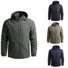 Veste militaire imperméable pour hommes, coupe-vent décontracté, respirante à capuche, manteaux fins d'extérieur, printemps automne