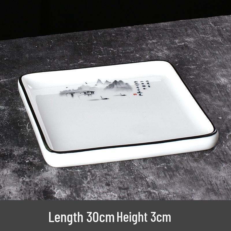 Zhi Shi Creative Ceramic Square Dinner Plate