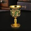 Modern Minimalist Alloy Liquor Glass With Vintage Design For Home Use