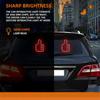 1pcs Car Finger Funny Light With Remote Gesture Hand Lamp Sticker Glow Panel Victory OK Signs Car Window Sign Interactive Light
