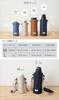 emoka Water Bottle Cover M/L (Navy, L)