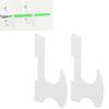 2PCS   Stand Wall Mount Holder Acrylic Easy Installation Wand Stand for Wand Cosplay