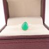 Green Onyx Gemstone 925 Sterling Silver Handcrafted Jewelry Wedding Ring For Her RR-59-34