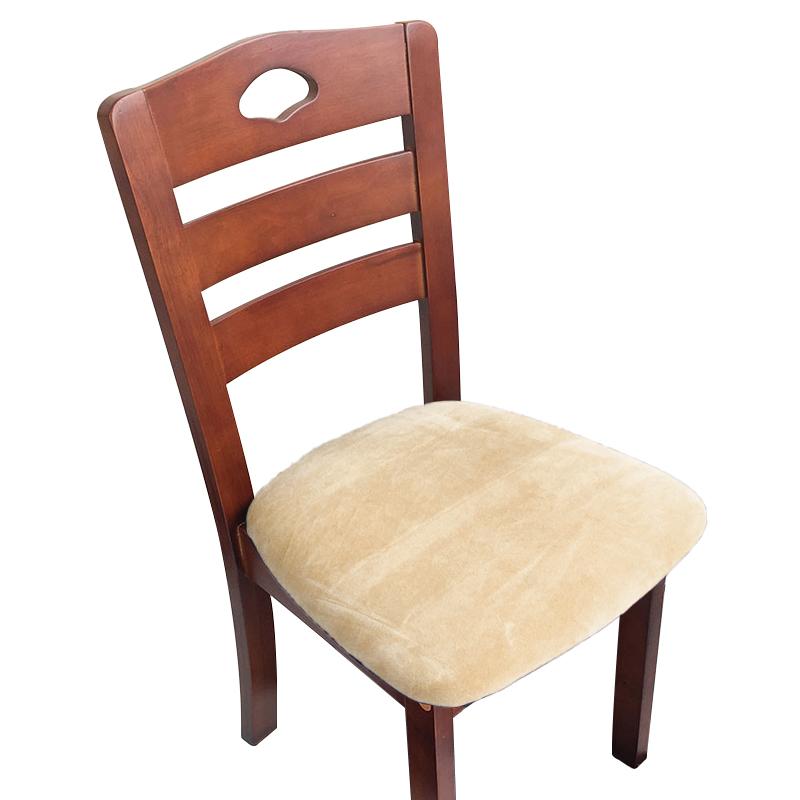 Velvet Fabric Soft Seat Cushion Covers Stretch Washable Spandex Dining Chair Cover Slipcovers For Home Hotel Banquet Living Room