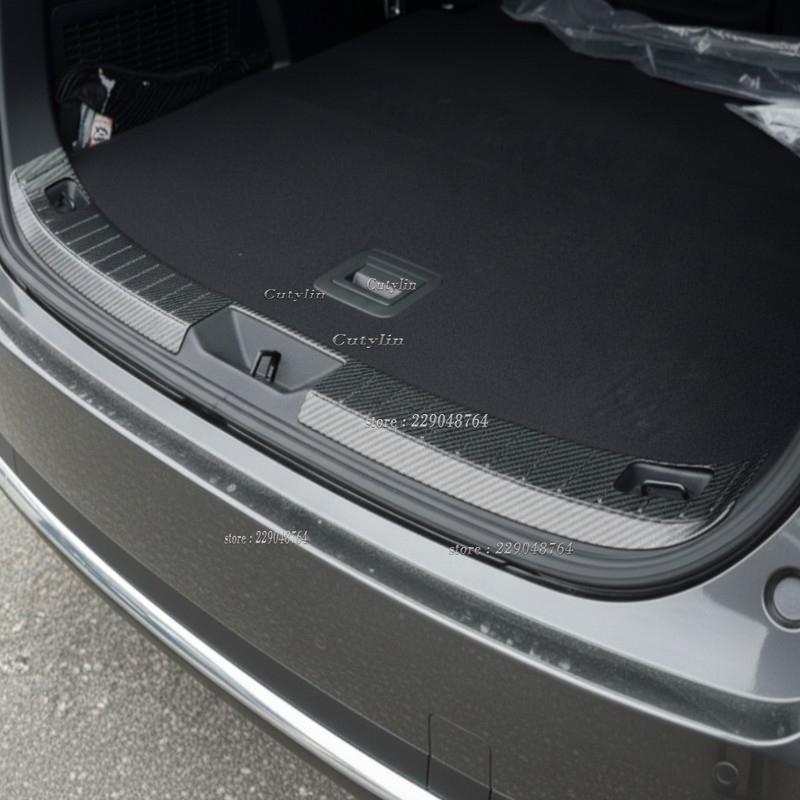 For Mazda CX-70 CX80 cx90 2024 2025 Accessories Car Inner Rear Bumper Guard Plate Cover Trim Stainless Steel Trunk Inner Guard