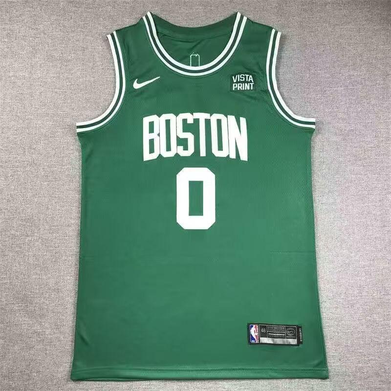 Boston Celtics Jayson Tatum #0 Vyšívaný basketbalový dres