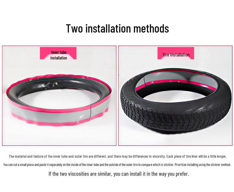 CNCLOL TPU Anti-Puncture Tire Liner - Thick Inner Tube Protection for Mountain and Road Bikes