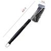 Grill Cleaning Brush BBQ tool Grill Brush 3 Stainless Steel Brushes In 1 Provides Effortless Cleanin pizza furnace stove brush