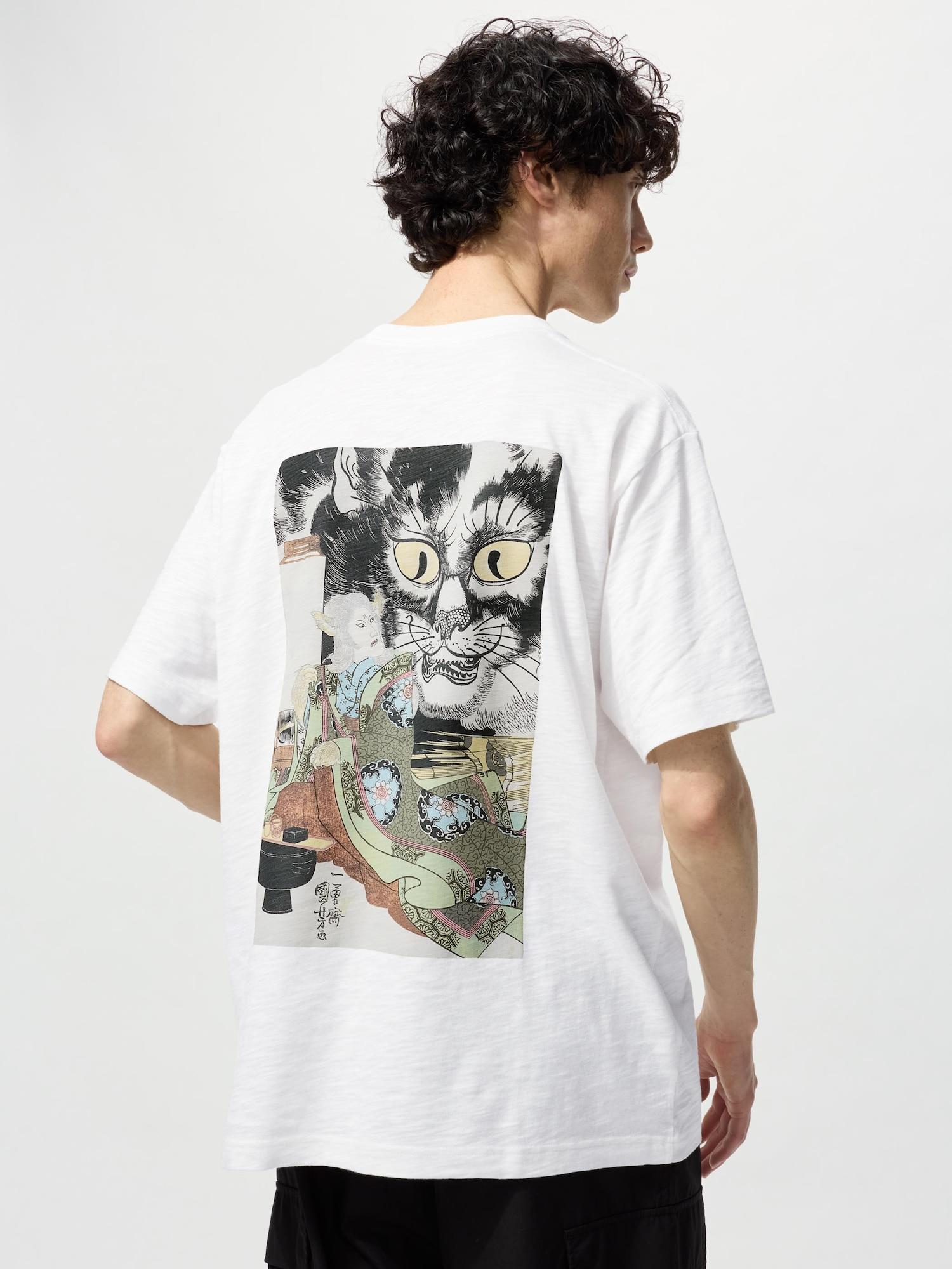

Uniqlo Japan Ukiyo E Dark Fantasy Ut 01 OFF WHITE/3XL