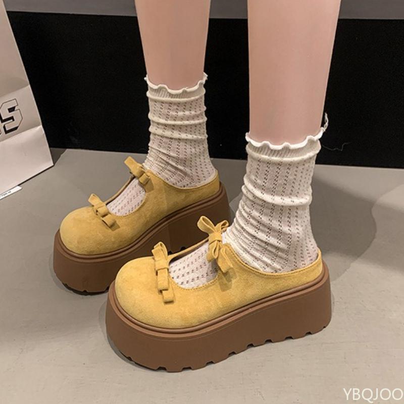 Fashion Versatile bow height increasing, short cool drag women's spring summer new style thick soled simple comfortable women's shoes
