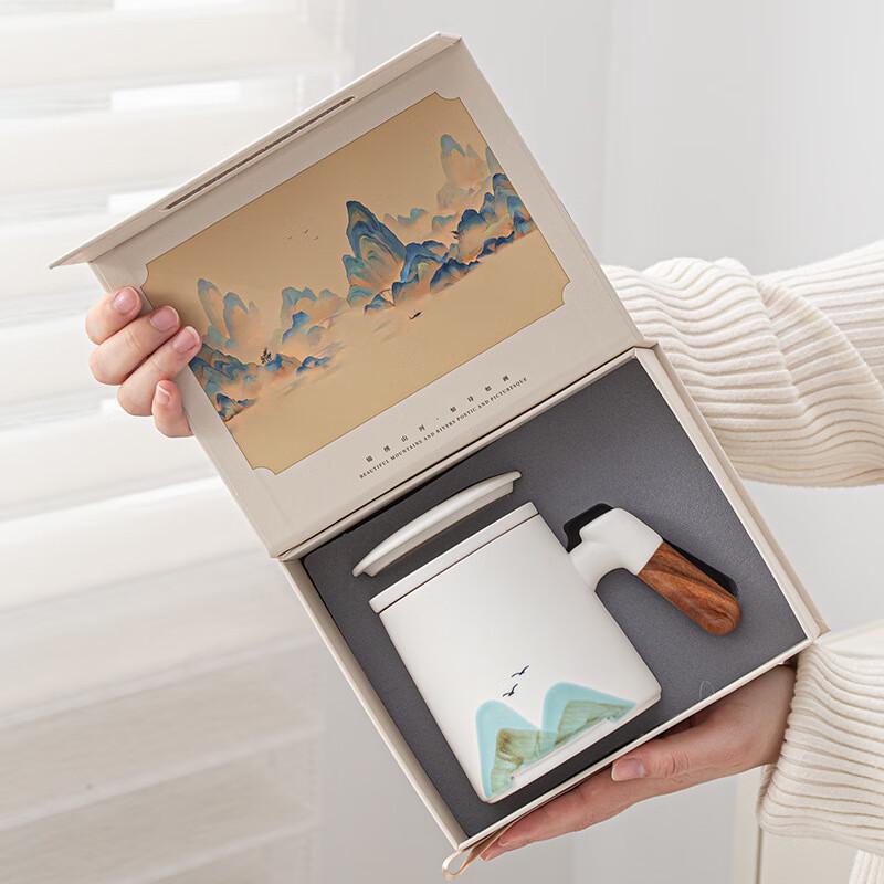 

Jun Shi Qi A1 Ceramic Mug Gift Sets 01 Mug Gift Box