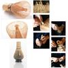 Japanese Matcha Tool Set Bamboo Scoop,Bamboo Spoon,Bamboo Whisk,Ceramic Whisk Holder Fit for Tea Ceremony Use (White)