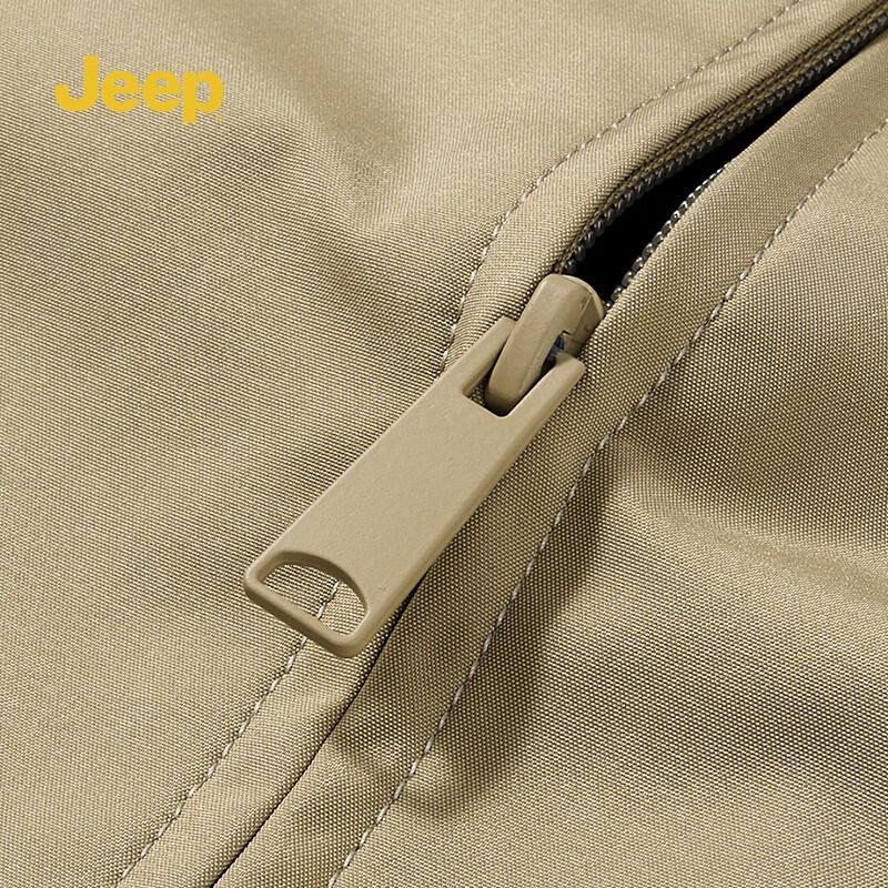 JEEP Men's Spring Autumn Lapel Business Jacket