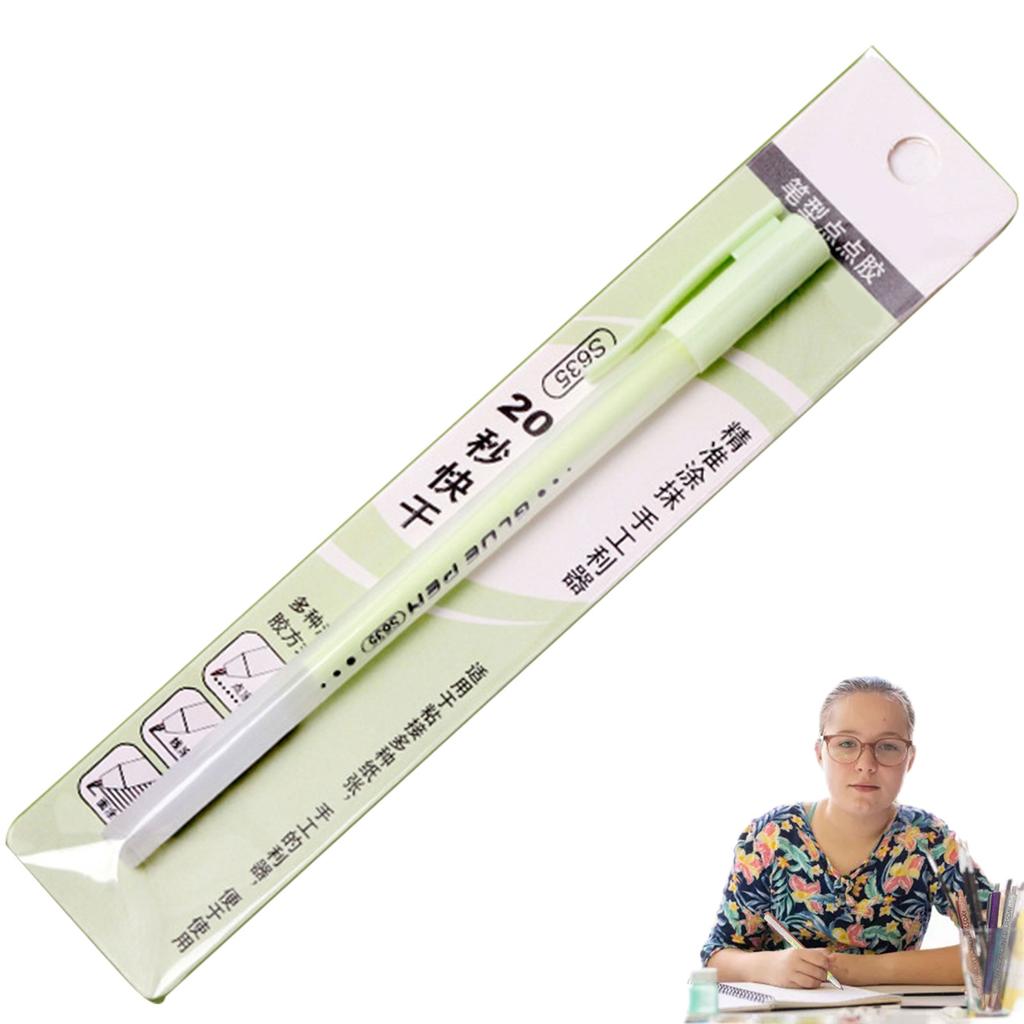 Scrapbook Quick Dry Glue Pen Gl-ue Dots Adhesive Tool Quick Dry Papercrafts DIY Handmade Stationery Liquid Glue Pen