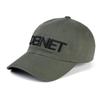 DEINET DEINET WASHED LOGO CAP IN KHAKI