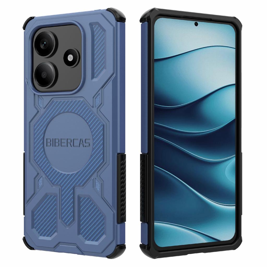 BIBERCAS J-16 Series For Xiaomi Redmi Note 14 5G Case Compatible with MagSafe Anti Drop TPU+PC Phone Cover