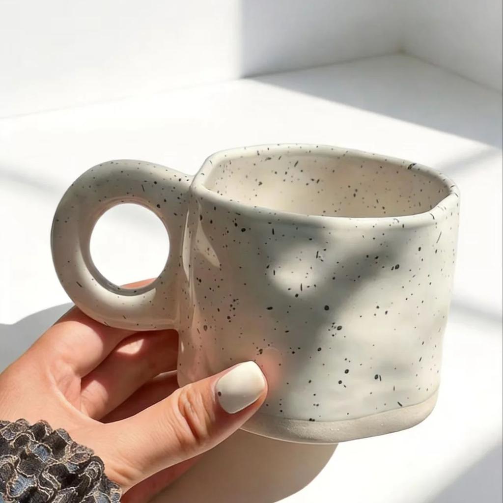 Ceramic Coffee Mug, Ceramic Mug (1 Piece, Approx. 260ml), Ceramic Water Cup, Ceramic Cup, Suitable for Latte, Tea and Cappuccino