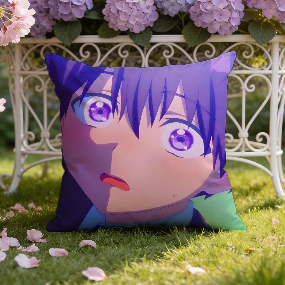 Anime S-Shikimori's Not Just a Cutie Cushion Cover Home & Car Dual-Scene Pillow Cover: Reversible for Premium Comfort