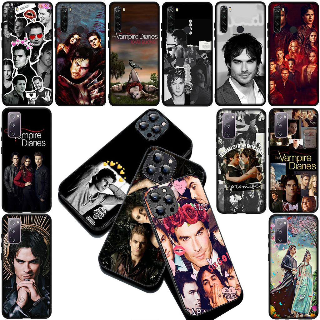 the Vampires Poster Diaries Cover for Apple iPhone 16 14 15 Plus 11 Pro Max 16E ProMax + 15Plus 16+ 14+ Coque Phone Case
