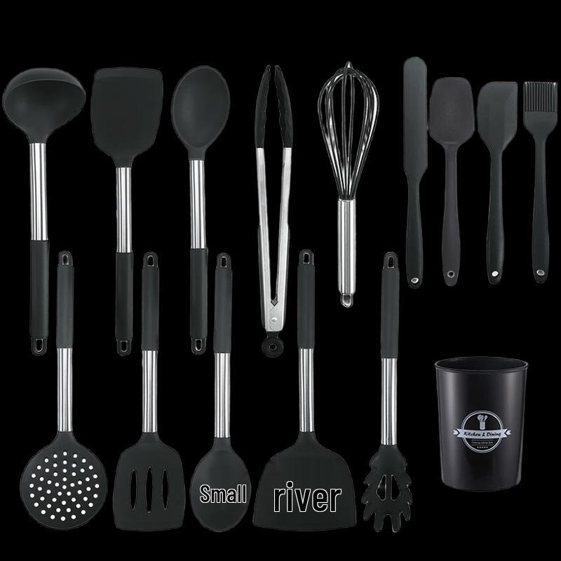 Yoshida Artisan 14-teiliges Silikon-Küchenhelfer-Set