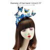 Čelenka 3D Butterfly Butterfly Fascinator Klobouk Tea Party Hat Butterfly Headpiece Butterfly HairBand Butterfly Hair Hoop