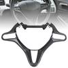 78540-SVA-TXW Steering Wheel Decorative Trim Carbon Fiber Style Cover For Honda Civic 8th FD2 2006 2007 2008 2009 2010 2011