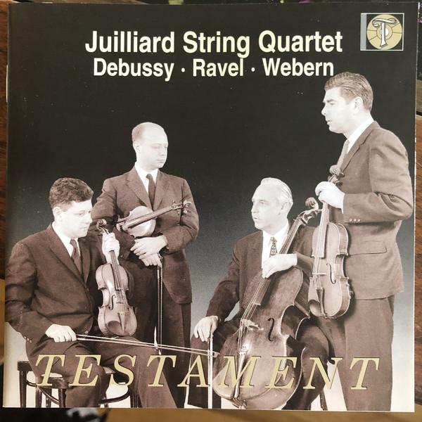 

CD JUILLIARD STRING QUARTET - Plays Debussy, Ravel, Webern SBT1375 Testament 2005 UK Classical Used