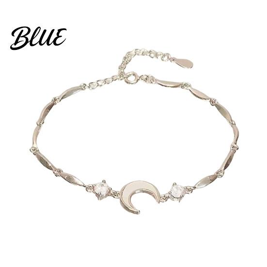 Elegant Rhinestone Bracelet Pink Zircon Sakura Bow Flower Chain Bridesmaid