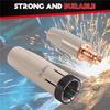 A72U 18Pcs 24KD Coating Protection Nozzle 1.0Mm MIG Torch Gas Nozzle Tip Holder Of 24KD MIGMAG Welding Torch