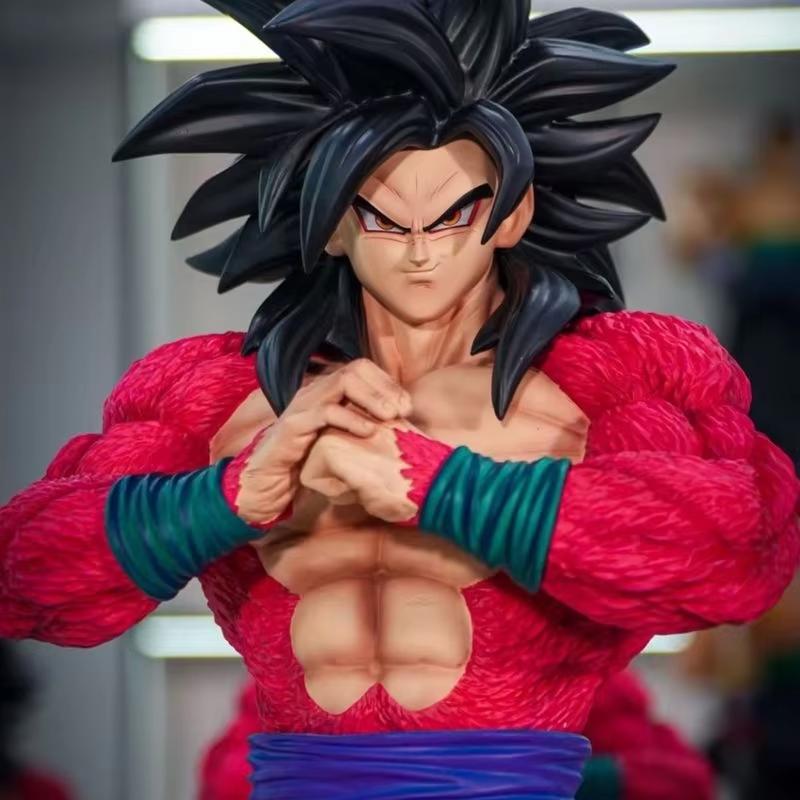 

53cm Statue Jt 2% Boxing Super Goku Gk Dragon Ball Super Saiyan Anime Model Ornament Trendy Play Boys Gift In Stock