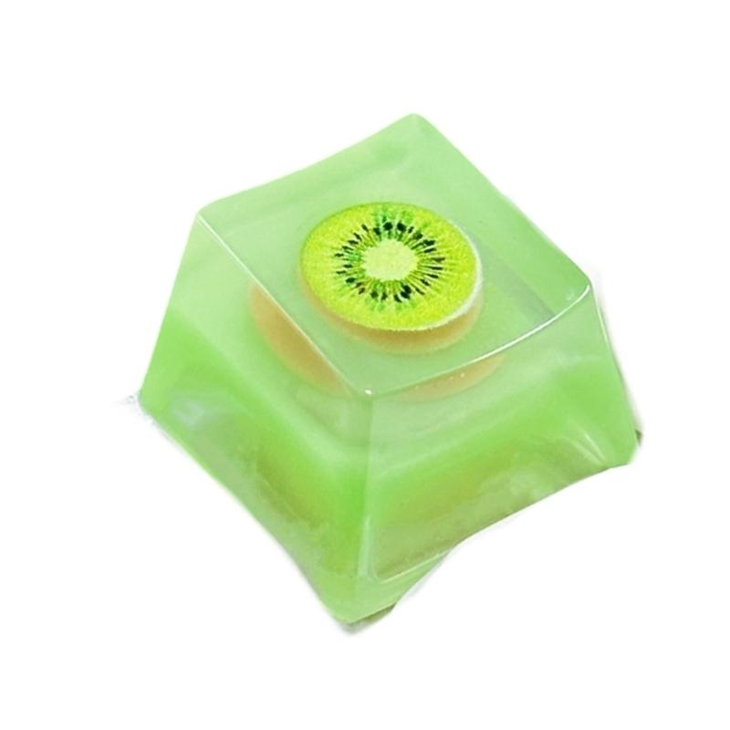 Glowing Fruit Themed Keyboards Keycap Resin Keycaps For Mechanical Keyboards Keycaps