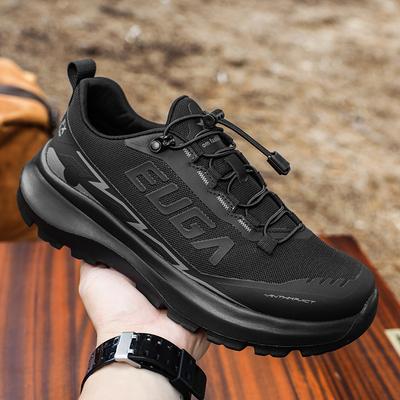 Shoes Autumn New Thick-soled Heightening Outdoor Casual Shoes Mesh Breathable Hiking Non-slip Sports Hiking Shoes