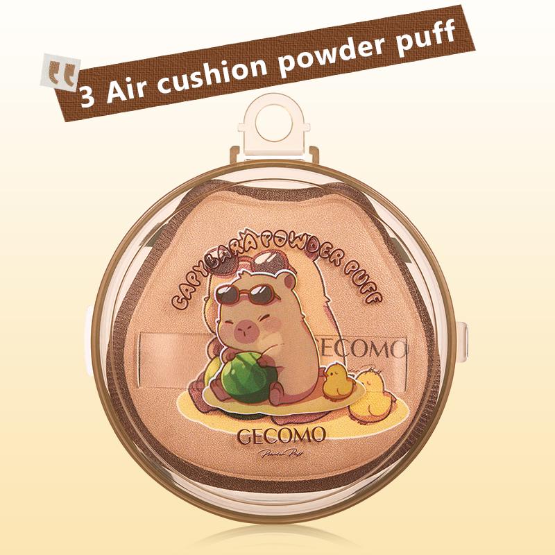 Puf Nou GECOMO Kapi Bara Puf de Pudră Modelare Drăguță Moale Umed și Uscat Pufuri pentru Pudră Liberă Pudră Cushion