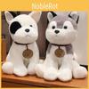 Simulation Husky Cartoon Schnauzer Chihuahua Dog Plush Toy Children Gift Doll